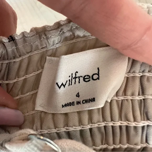 ARITZIA Wilfred New Classic Plaid Mini Dress Size 4 Summer - Picture 5 of 14